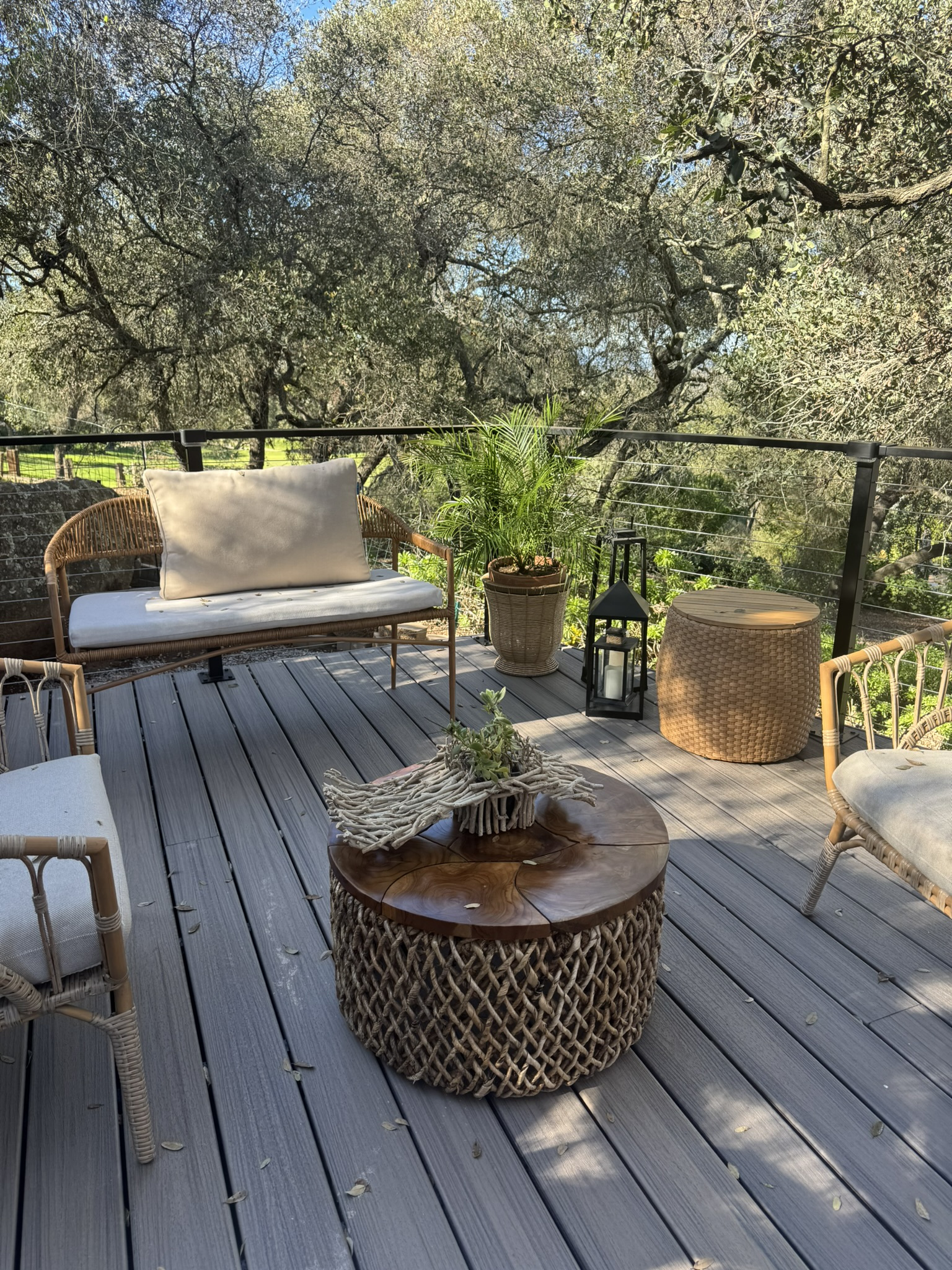 Stand Alone Backyard Deck